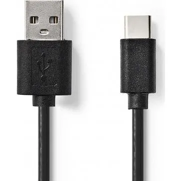 Nedis Cble USB-C 2.0 2 m Noir