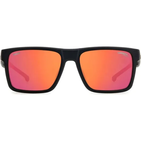 Carrera Ducati Carduc 021/S Lunettes de Soleil Homme Carrées Noires et Rouges