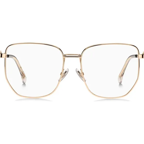 Etro 0024 Lunettes de Vue Géométriques Femme en Acier Or Rose