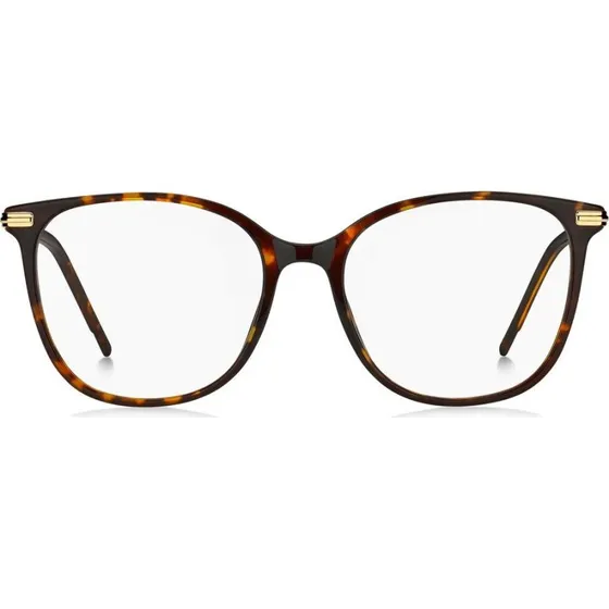 Boss 1663 Lunettes de Vue Femme Pantos Havana