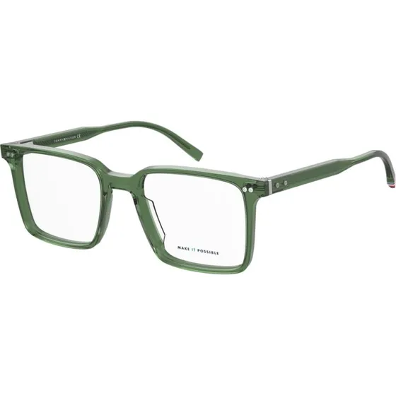 Tommy Hilfiger TH 2072 - Lunettes de vue carrées homme, Vert
