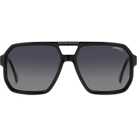Carrera Victory C 01/S Lunettes de Soleil Homme Carrées Noires Polarisées