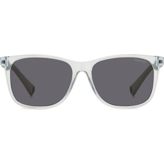 Polaroid PLD 8058/S Lunettes de Soleil Enfant Carrées Grises