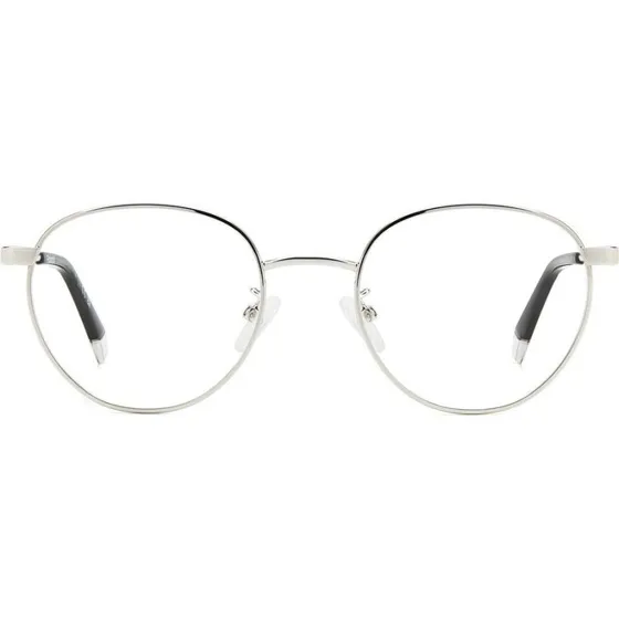 Polaroid PLD D522/G Lunettes de Vue Rondes en Métal Argent