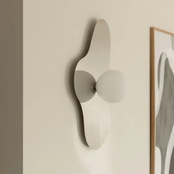 Globen Lighting Applique murale ILLUSION Chrome et Verre 60 cm
