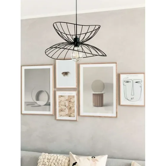 Globen Lighting Suspension RAY Noir Ø 45 cm