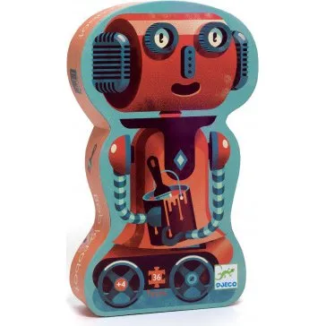 Djeco Puzzle Bob le robot 36 pices