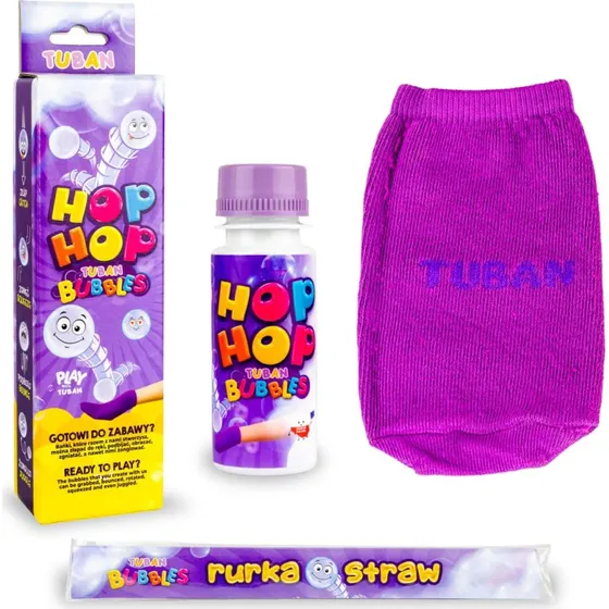 Tuban Hop Hop Hop - Kit de Bulles de Savon Géantes Rebondissantes