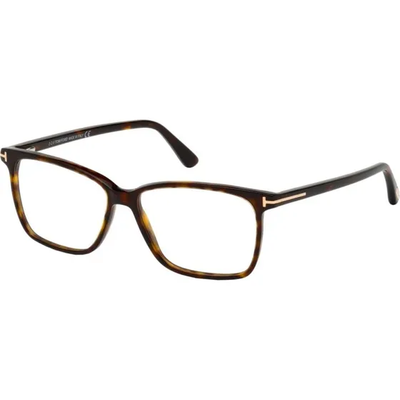 Tom Ford FT 5478-B Blue Block Lunettes Homme Havane Géométrique