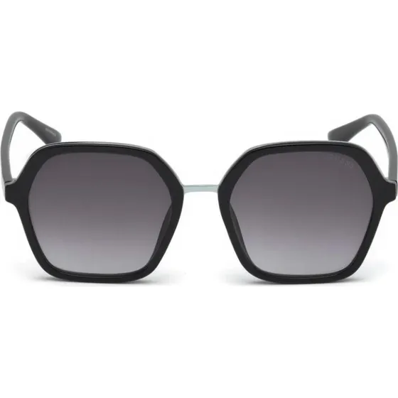 Guess GU7557 Lunettes de Soleil Papillon Noir et Gris 54mm