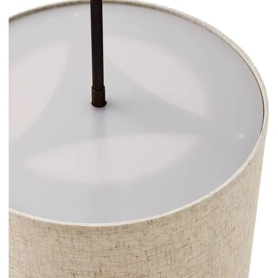 Audo Copenhagen Suspension Hashira en lin naturel, Ø30cm