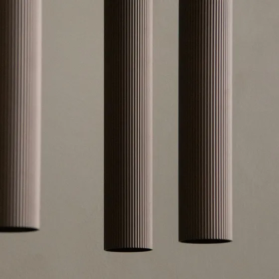 Audo Copenhagen Suspension Tubulaire H24 - Bronze et Aluminium