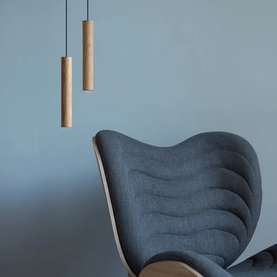 Umage Chimes - Suspension en chêne massif - Design scandinave