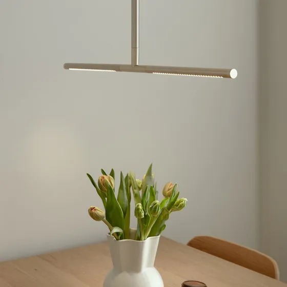Umage Suspension Omni Plated Brass - LED - 133x74 cm