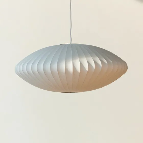 HAY Suspension Nelson Saucer Bubble S, Ø 44,5 cm, Blanc