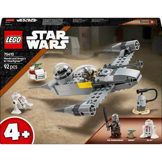 LEGO Star Wars 75410 Chasseur N-1 de Mando et Grogu
