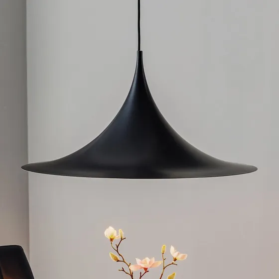 Gubi Suspension Semi Ø 60 cm - Noir Mat