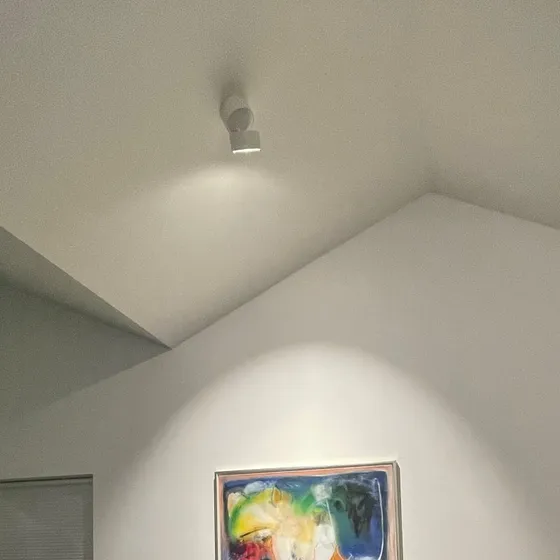 LOOM DESIGN Aim Spot Plafonnier LED Blanc Dimmable