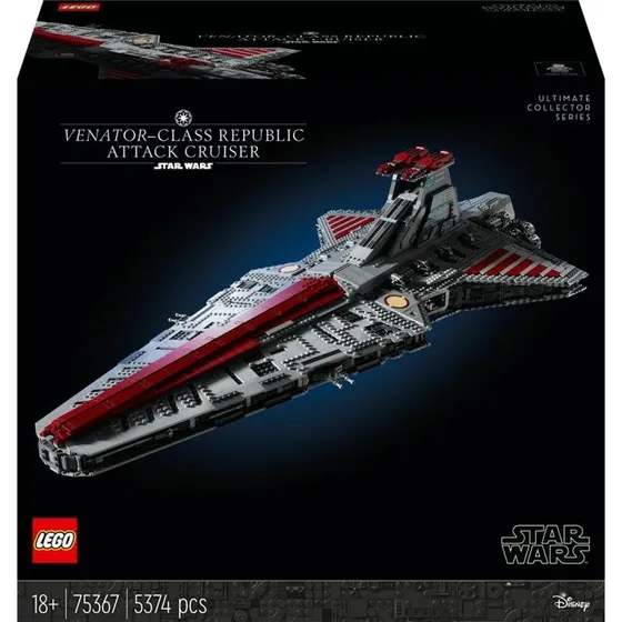 LEGO Star Wars UCS Venator-Class Republic Attack Cruiser (75367)