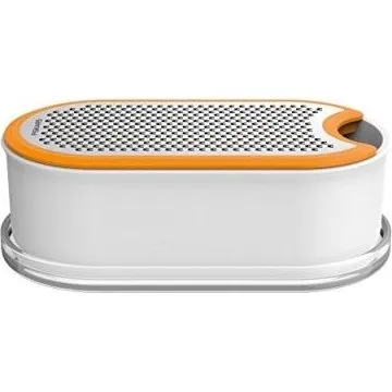 Fiskars Functional Form Râpe manuelle avec récipient blanc/orange