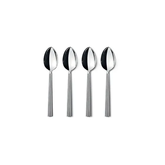 Georg Jensen Bernadotte Cuillre  dessert, set de 4 pcs