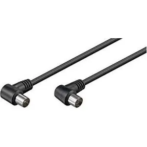 Cble Coaxial Coud 75 Ohms Noir 2,5 m