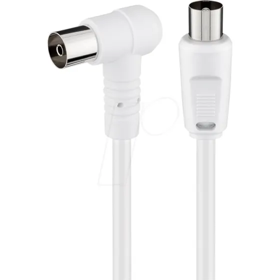 Brand: Câble Coaxial 2,50 m Blanc 75 Ohms