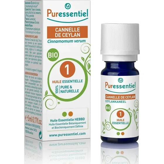 Puressentiel Huile Essentielle Cannelle de Ceylan Bio 5 ml
