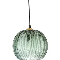 Bloomingville Suspension Verre Vert Adar 23 cm