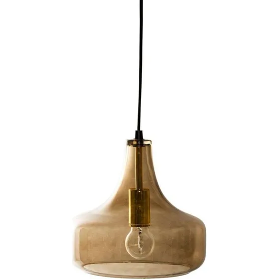 Bloomingville Yuser Suspension Verre Marron 23 cm