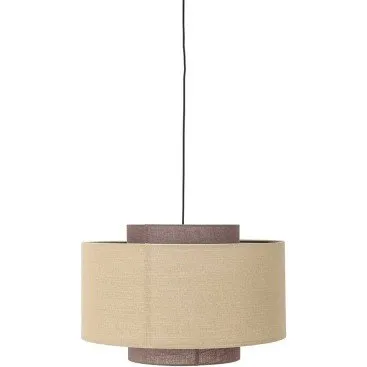 Bloomingville Janica - Lampe  suspension naturel en lino