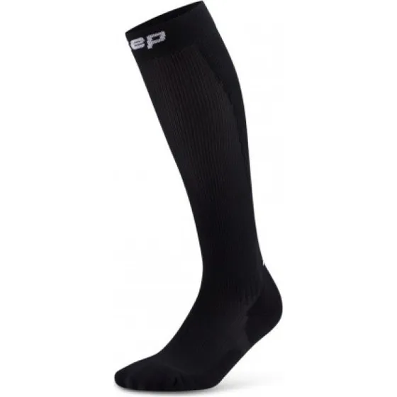 CEP Core Run Socks Tall 5.0 - Chaussettes de course femme, Noir