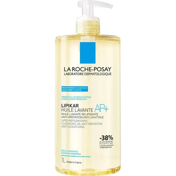 La Roche-Posay Lipikar AP+ Huile Lavante Hydratante 1L