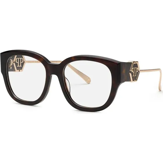 Philipp Plein Lunettes de Vue Plein Rose Venus VPP124M Havane