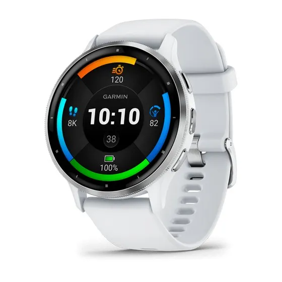 Garmin Venu 3 45 mm Blanc Argent GPS Wi-Fi