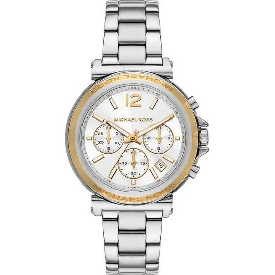 Michael Kors Maren MK7495 Montre Femme Blanc Argent 40mm