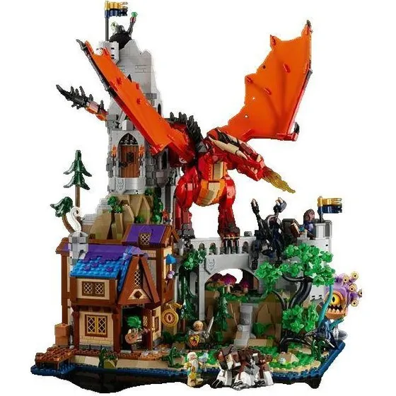 LEGO® Ideas 21348 Dungeons & Dragons : L'histoire du dragon rouge