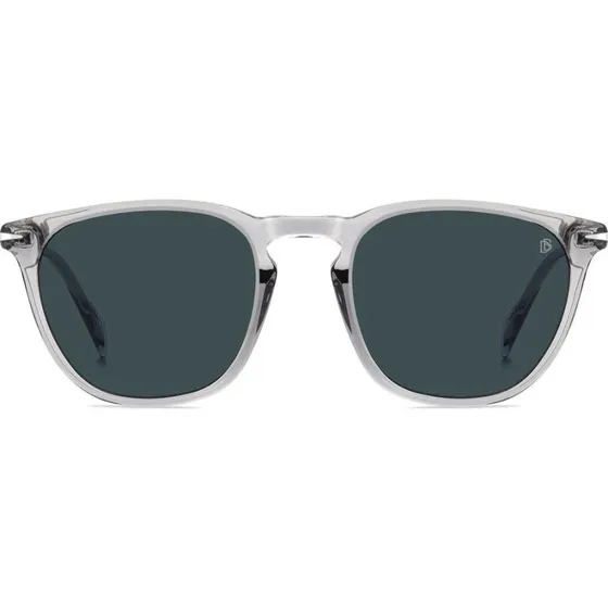 David Beckham DB 1160/S Lunettes de Soleil Homme Rectangulaires Bleues