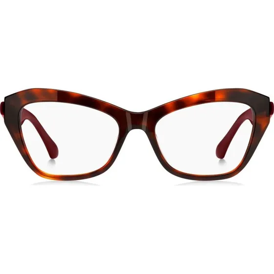 Etro 0046 Lunettes de Vue Femme - Monture Rectangulaire Havane