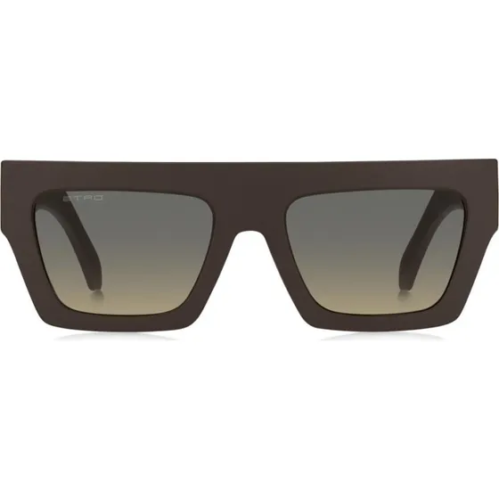 Etro 0049/G/S Lunettes de Soleil Carrées Marron Unisexe