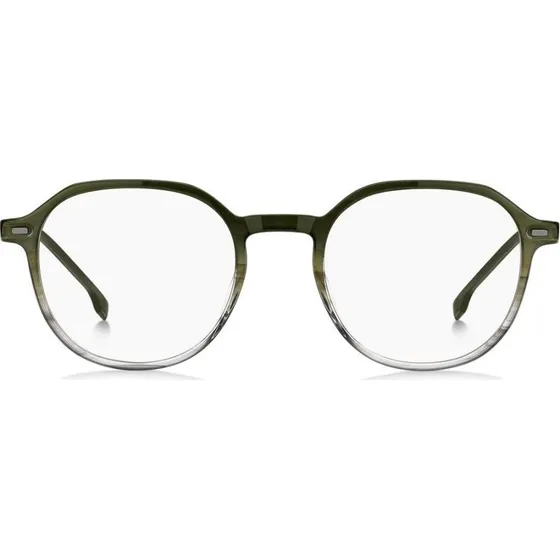 Boss 1697 Lunettes de Vue Homme - Vert Géométrique