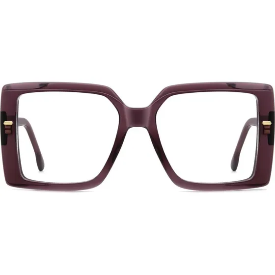 Carrera 3054 Lunettes de Vue Carrées Violettes pour Femme