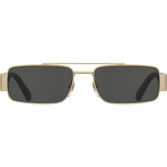 Moschino MOS184/S Lunettes de Soleil Rectangulaires Unisexe - Gris