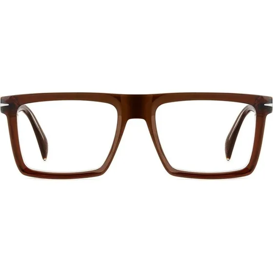 David Beckham DB 7138 Lunettes de Vue Homme Marron Rectangulaires