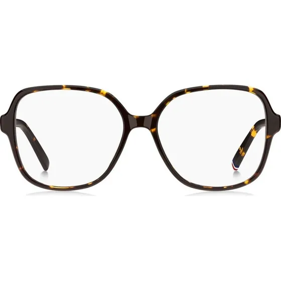 Tommy Hilfiger TH 2228 Lunettes de Vue Carrées Havane