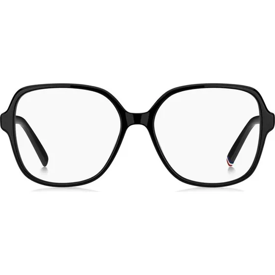 Tommy Hilfiger TH 2228 Lunettes de Vue Carrées Noires Femme