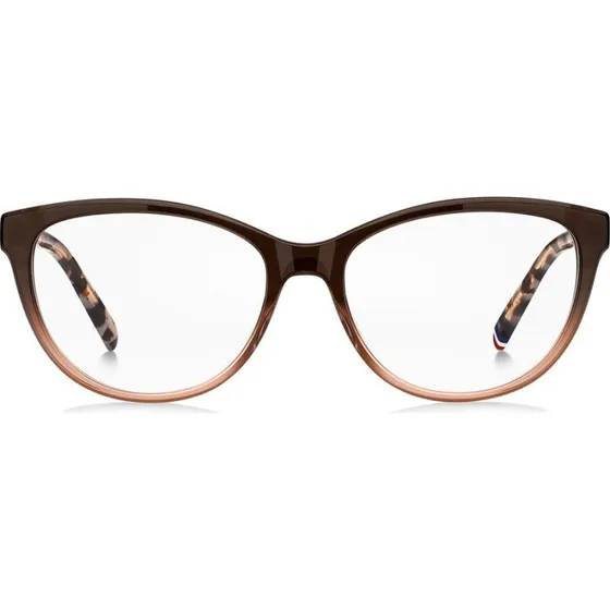 Tommy Hilfiger TH 2230 Lunettes de Vue Femme Marron Oeil de Chat
