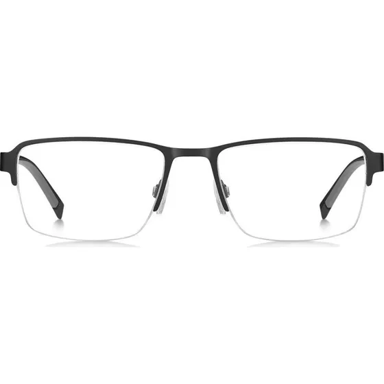 Tommy Hilfiger TH 2197 Lunettes de Vue Homme Rectangulaires Noires