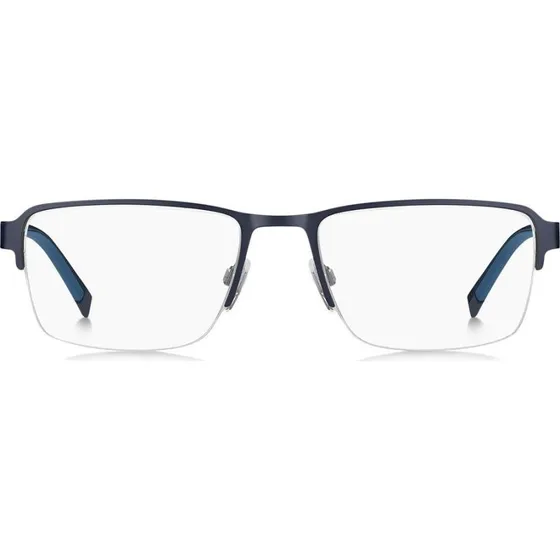 Tommy Hilfiger TH 2197 Lunettes de Vue Homme Rectangulaires Bleues