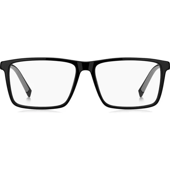 Tommy Hilfiger TH 2198 - Lunettes de vue rectangulaires noires pour homme